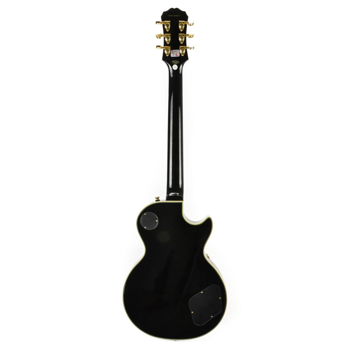 Epiphone Lefty Les Paul Custom - Ebony - Gold Hardware With Case - Used