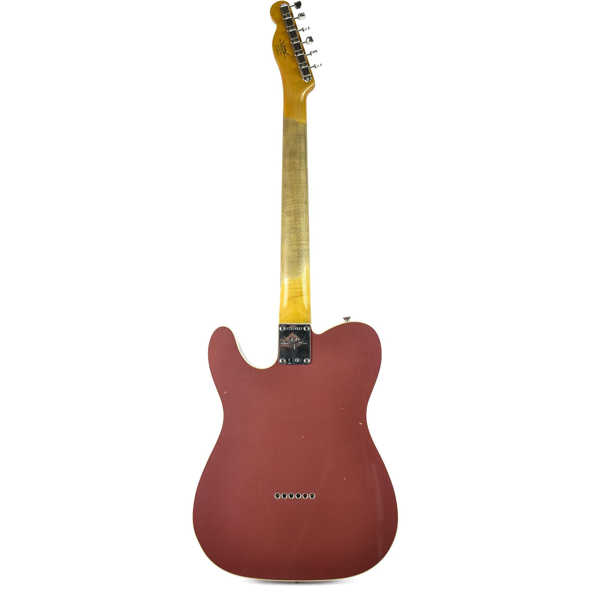 Fender Custom Shop 1963 Journeyman Relic Telecaster Custom - 2017 NAMM - Burgundy Mist Metallic