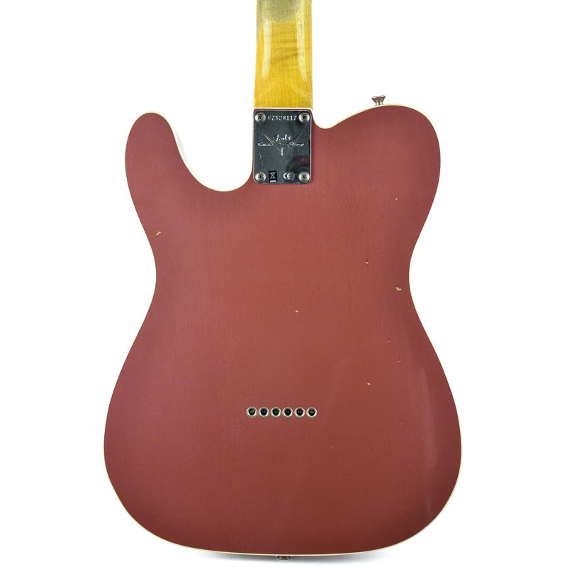 Fender Custom Shop 1963 Journeyman Relic Telecaster Custom - 2017 NAMM - Burgundy Mist Metallic