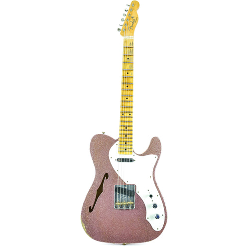 Fender Custom Shop 50s Thinline Relic 2017 NAMM Limited - Champagne Sparkle