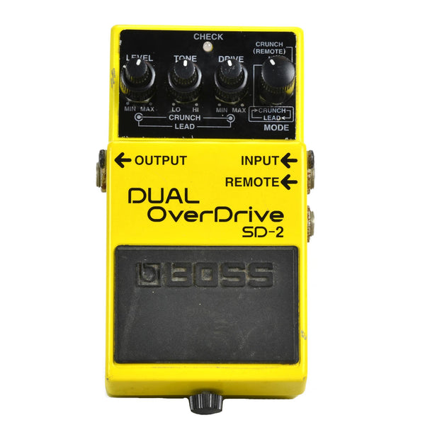 SD-2 DUAL OverDrive（デュアルオーバードライブ） │ BOSS