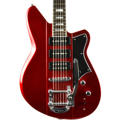 Reverend Warhawk - Metallic Red - Dimarzio Virtual P90 Bridge Pickup - Used