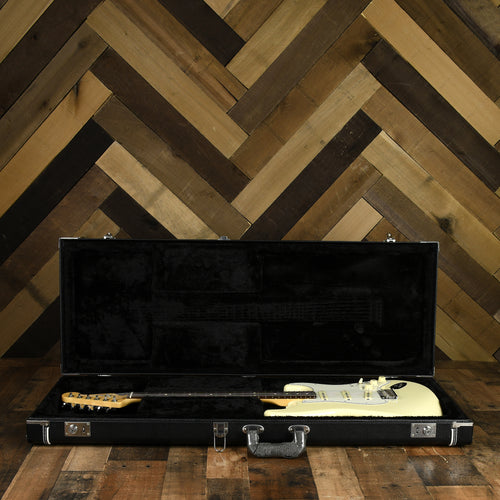 Fender American Standard Strat Olympic White With OHSC - Used