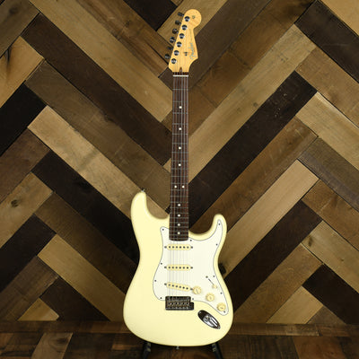 Fender American Standard Strat Olympic White With OHSC - Used