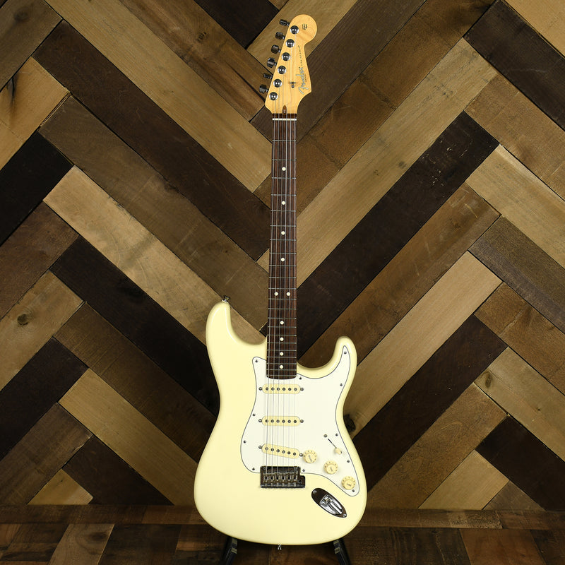 Fender American Standard Strat Olympic White With OHSC - Used