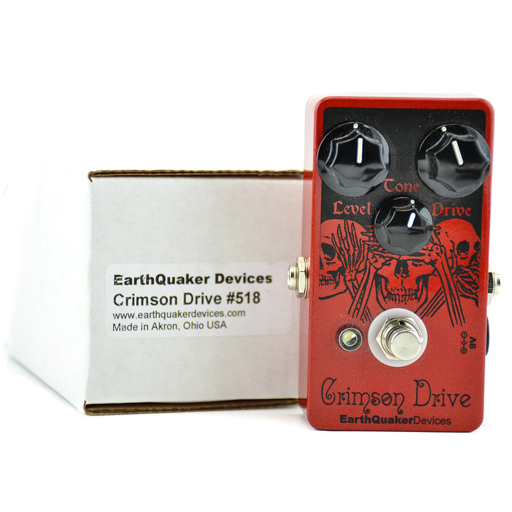 Earthquaker Crimson Drive Germanium Overdrive - Used