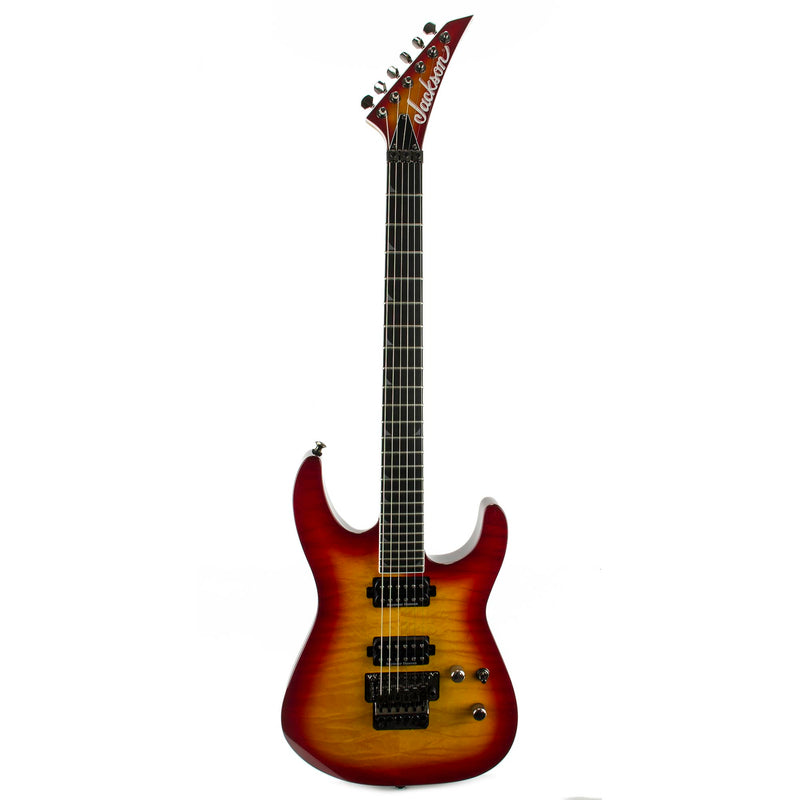 Jackson Pro Soloist SL2Q Mah - Ebony Fingerboard - Burnt Cherry Sunburst - Used