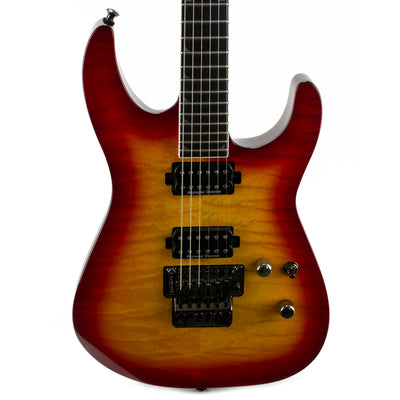 Jackson Pro Soloist SL2Q Mah - Ebony Fingerboard - Burnt Cherry Sunburst - Used
