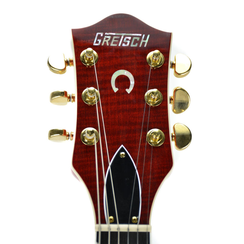 Gretsch G6120 Chet Atkins Hollow Body - Ebony Fretboard - Orange Stain - Demo