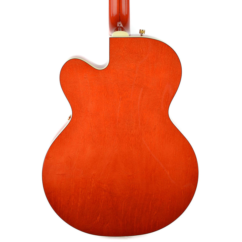 Gretsch G6120 Chet Atkins Hollow Body - Ebony Fretboard - Orange Stain - Demo