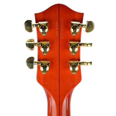 Gretsch G6120 Chet Atkins Hollow Body - Ebony Fretboard - Orange Stain - Demo