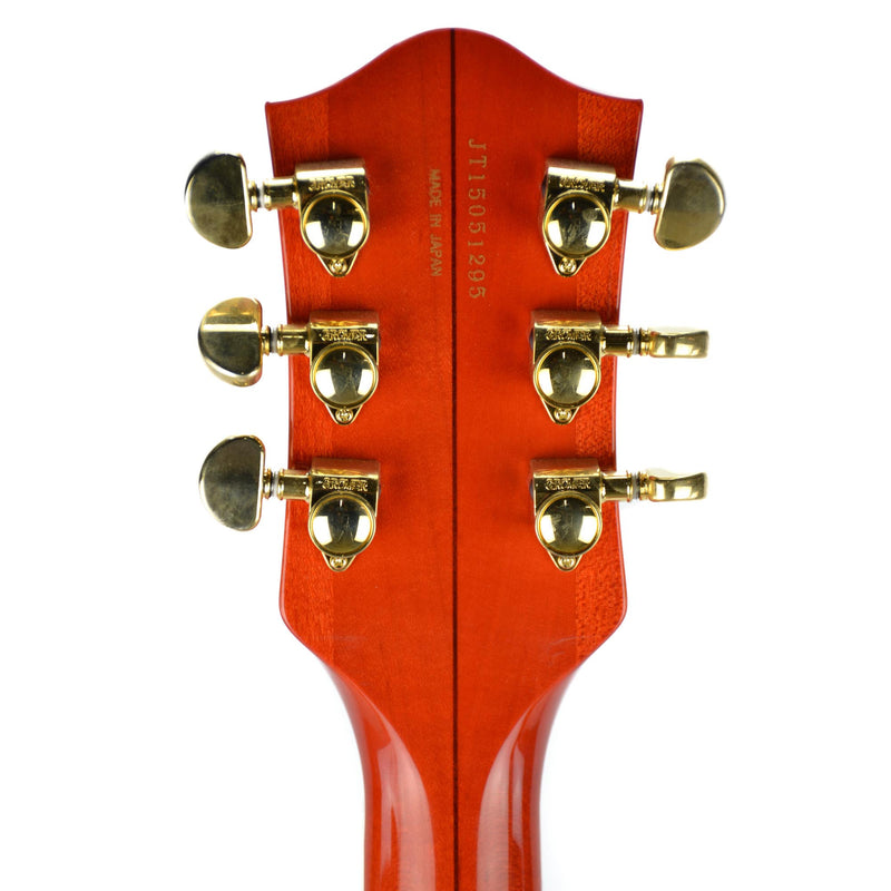 Gretsch G6120 Chet Atkins Hollow Body - Ebony Fretboard - Orange Stain - Demo