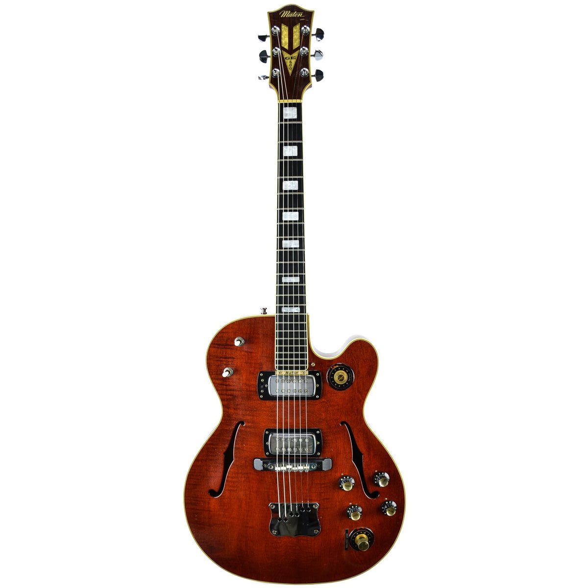 Maton 1973 GE 500 Rare Semi-Hollow with Original Hardshell Case - Used