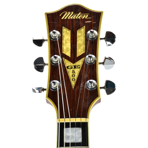Maton 1973 GE 500 Rare Semi Hollow with Original Hardshell Case Used