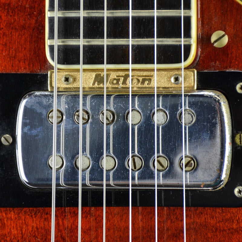 Maton 1973 GE 500 Rare Semi-Hollow with Original Hardshell Case - Used