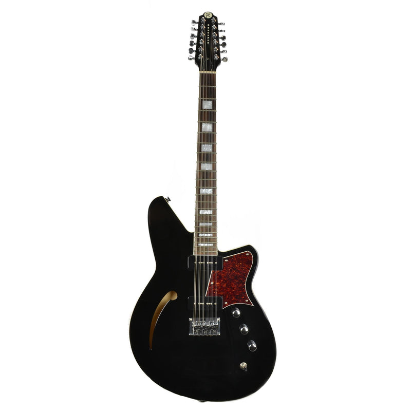 Reverend Airwave 12 String - Black With Reverend Case - Used