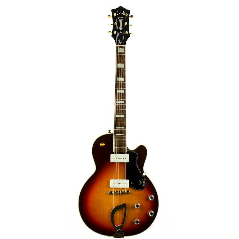 Guild Newark Street M-75 Aristocrat Electric - Antique Burst - With Case - Used