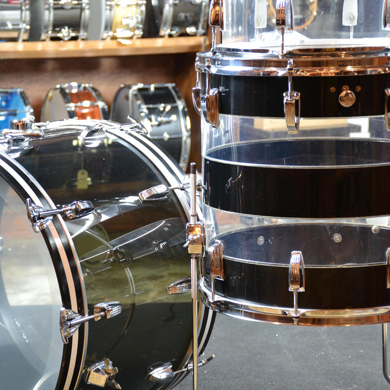 Ludwig 70's Vistalite Mismatch 3 Piece Kit - Used