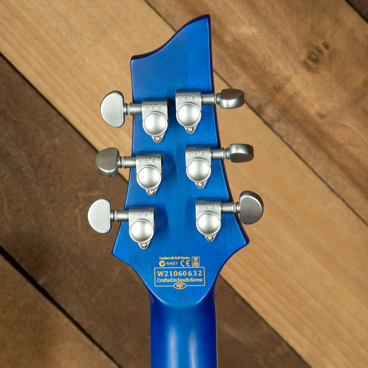 Schecter 2021 C1 Platinum Blue Stain - Used