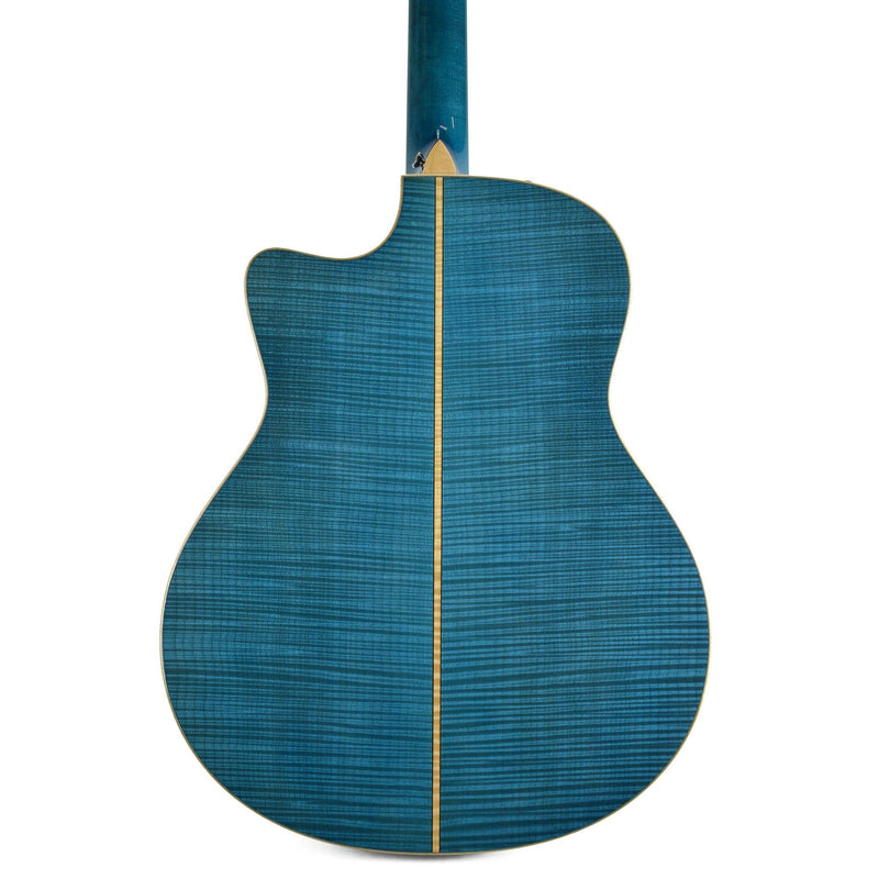 Taylor BTO Custom Grand Orchestra AA Flamed Maple Koi Blue