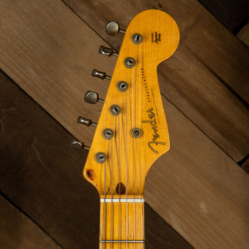 Fender Custom Shop 2013 '55 Stratocaster, Fiesta Red Over Sunburst With OHC - Used