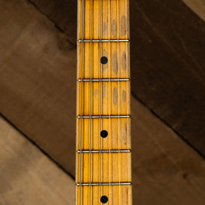 Fender Custom Shop 2013 '55 Stratocaster, Fiesta Red Over Sunburst With OHC - Used