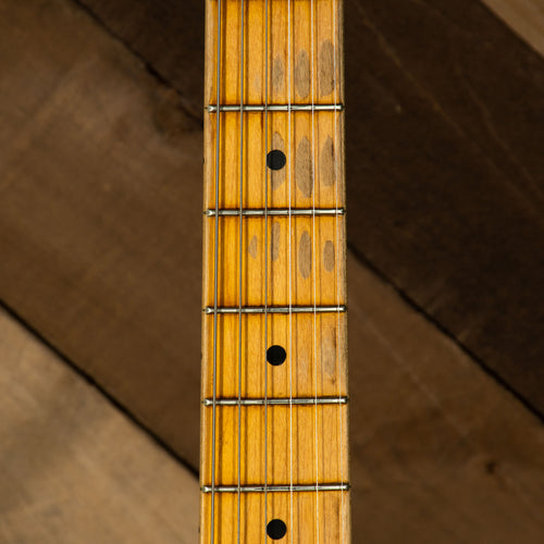 Fender Custom Shop 2013 '55 Stratocaster, Fiesta Red Over Sunburst With OHC - Used