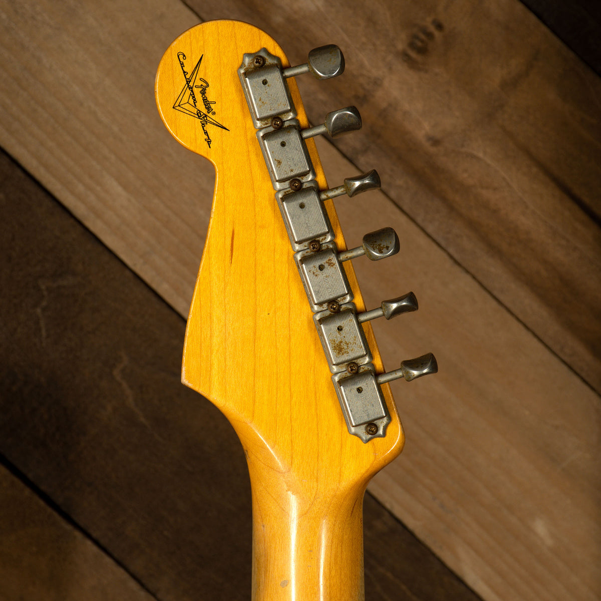 Fender Custom Shop 2013 '55 Stratocaster, Fiesta Red Over Sunburst With OHC - Used