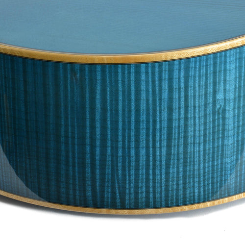 Taylor BTO Custom Grand Orchestra AA Flamed Maple Koi Blue