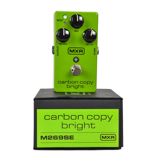 carbon copy delay pedal MXR Carbon Copy Bright Delay