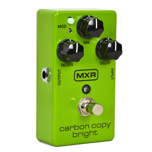 MXR Carbon Copy Bright ディレイエフェクター MXR Carbon Copy Bright Analog Delay - YouTube