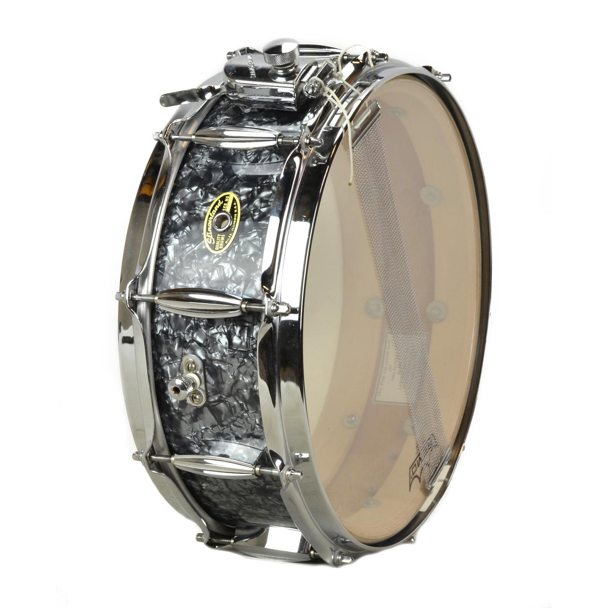 Lawton Drums Custom Built 5" X 14" Snare - Black Diamond Pearl - Used
