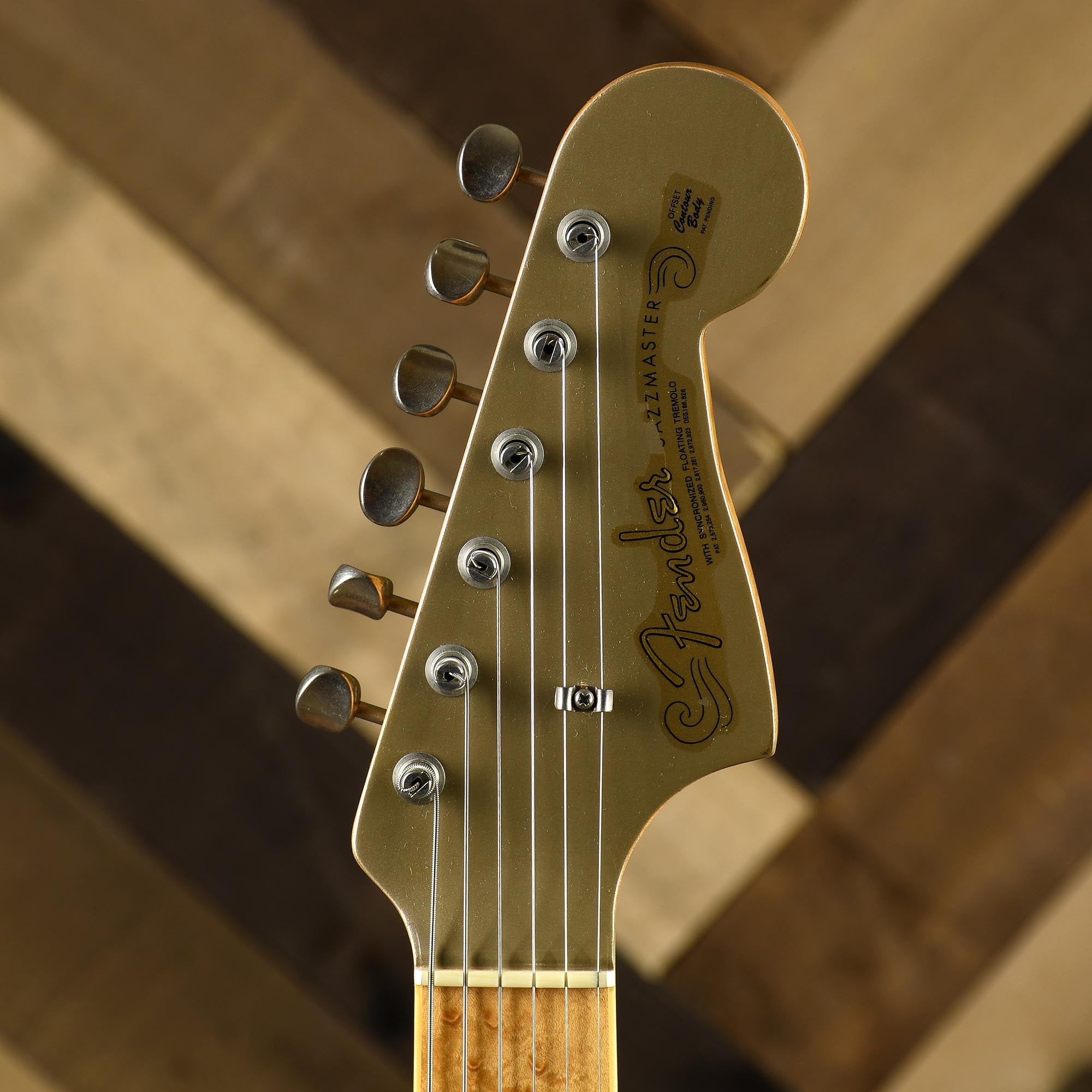 Fender Custom Shop 2008 Jazzmaster Closet Classic Shoreline Gold