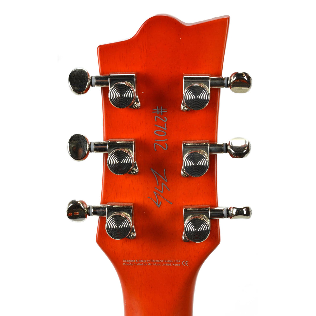 Reverend PA1 Pete Anderson Signature - Satin Rock Orange - Used