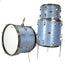 Slingerland Vintage '60s Gene Krupa Blue Ripple Pearl - Used