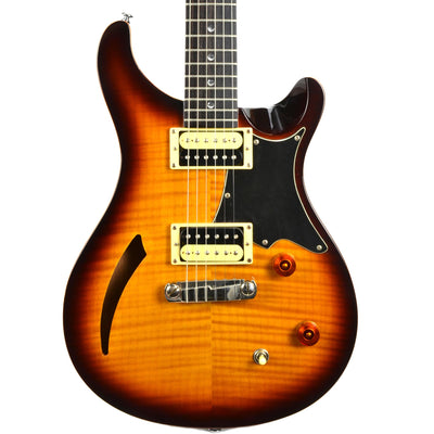 PRS SE Custom 22 Semi Hollow - Burst - With Gig Bag - Used