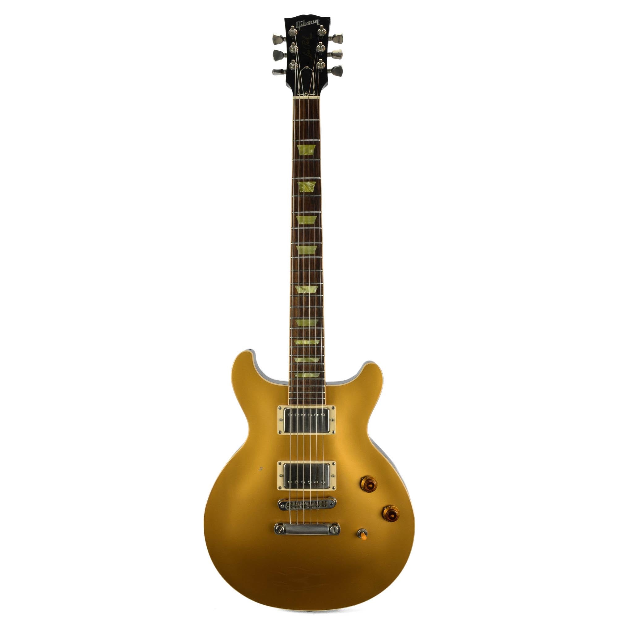 【希少】Gibson Les Paul DC Gold Top 2003 Gibson 2003 Les Paul DC Gold Top With OHSC - Used – Russo Music