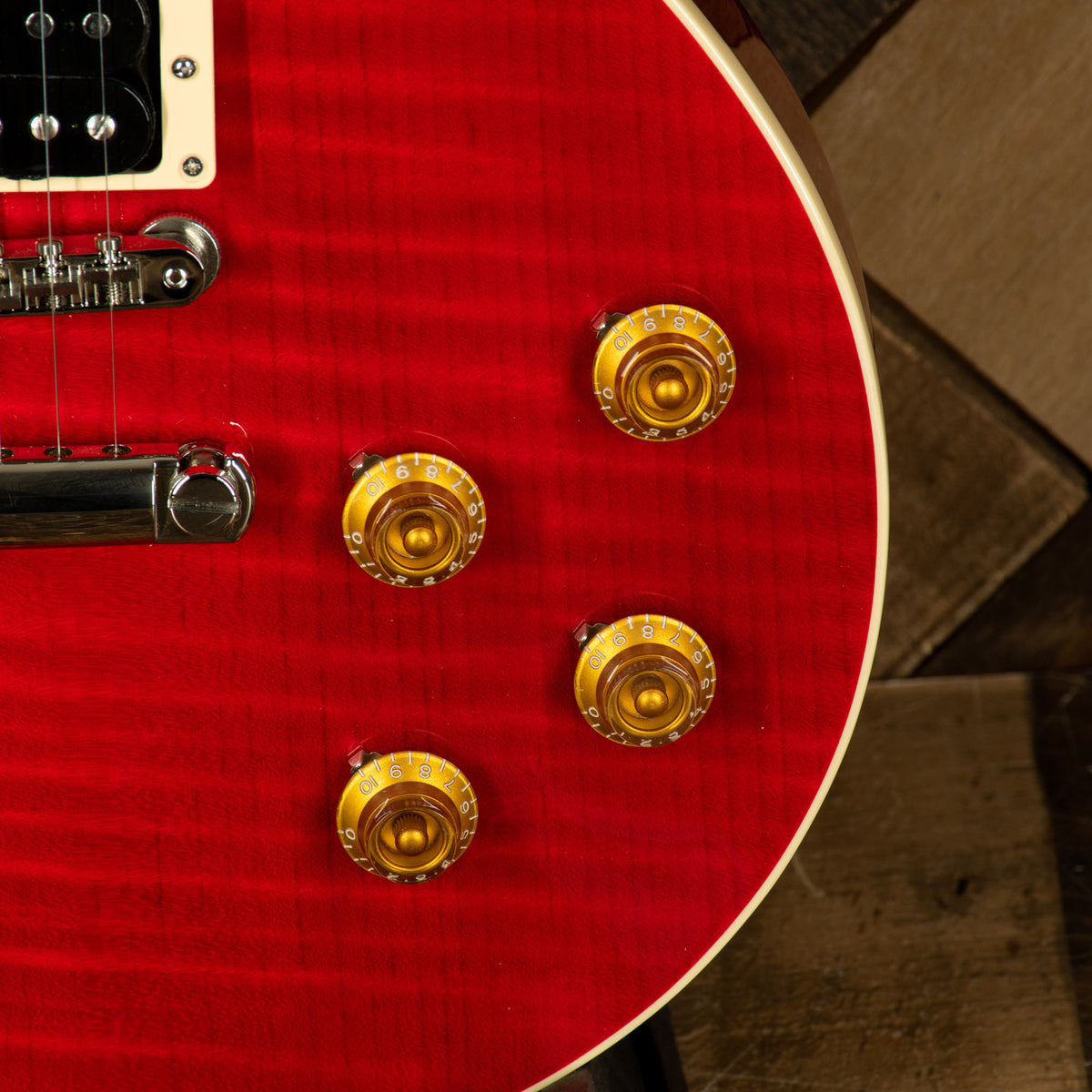 Gibson Custom 2022 Slash Signature Les Paul Standard Translucent Cherry Limited 4 Album Edition With OHC - Used