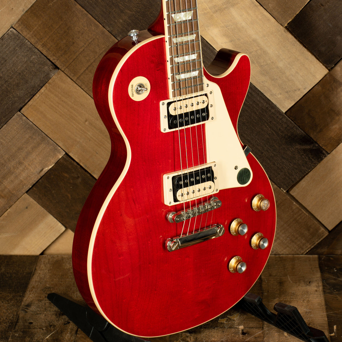 Gibson 2021 Les Paul Classic, Translucent Cherry - Used