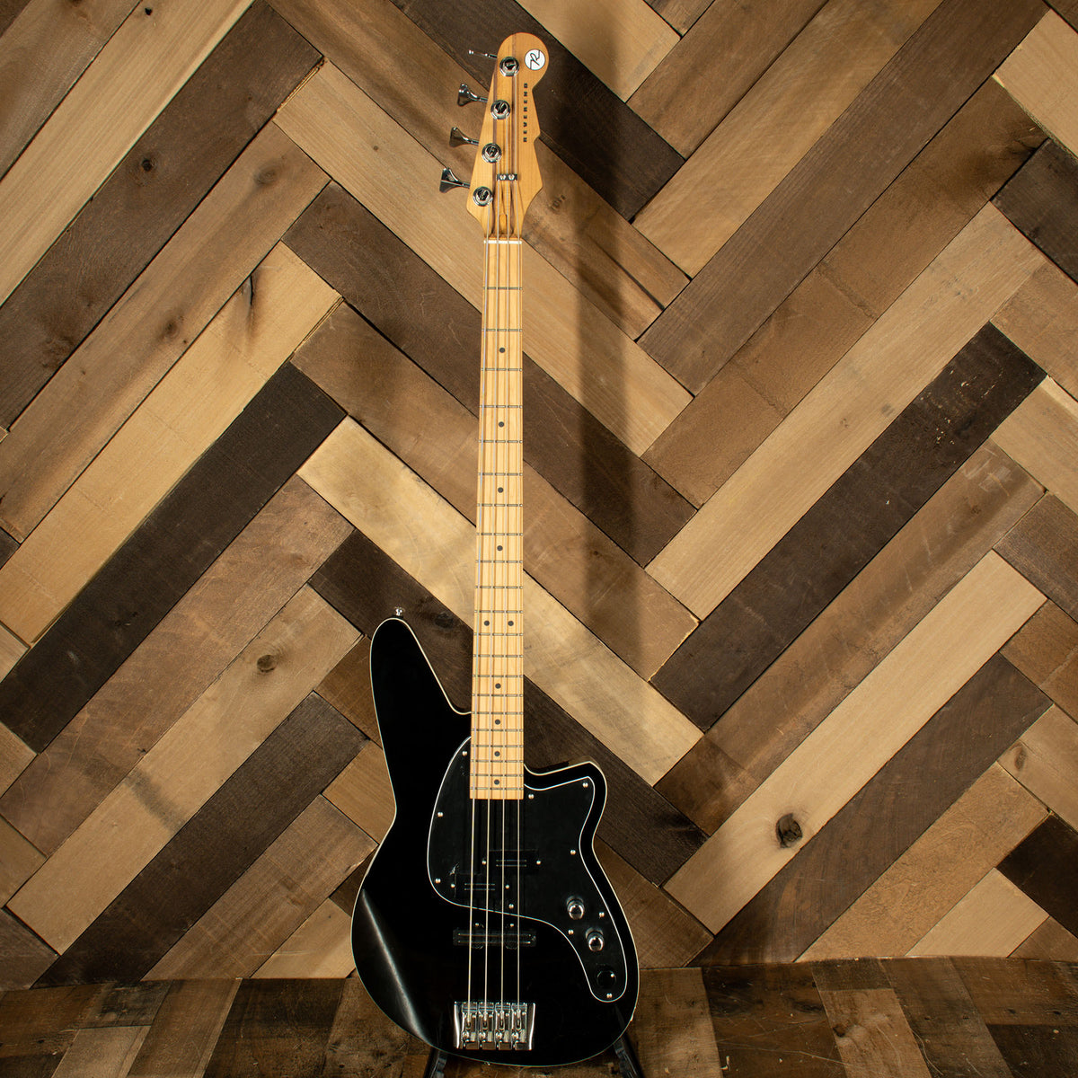 Reverend Decision P Bass With P Blade Pickups, Midnight Black - Used