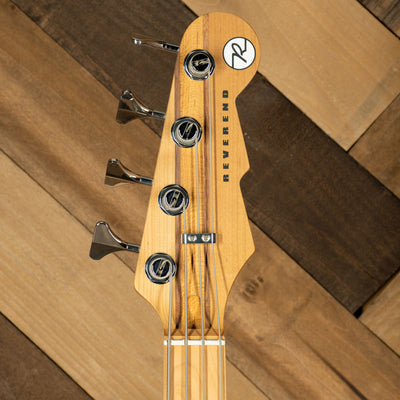 Reverend Decision P Bass With P Blade Pickups, Midnight Black - Used