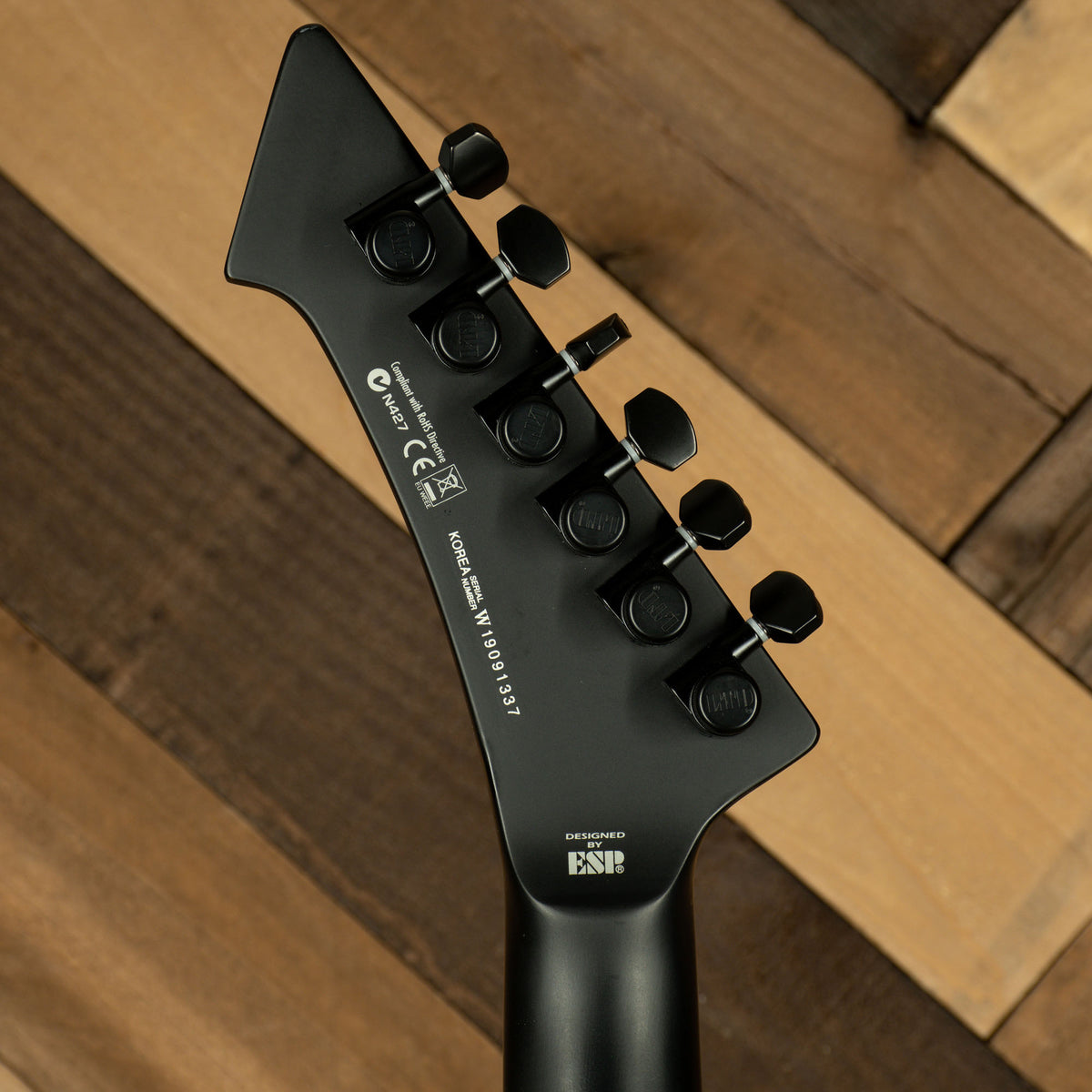 LTD 2019 Vulture James Hetfield Signature, Black Satin With OHC - Used