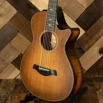 Taylor 2021 Builder's Edition 652ce Grand Concert 12 Fret, 12 String Wild Honey Burst With OHC - Used