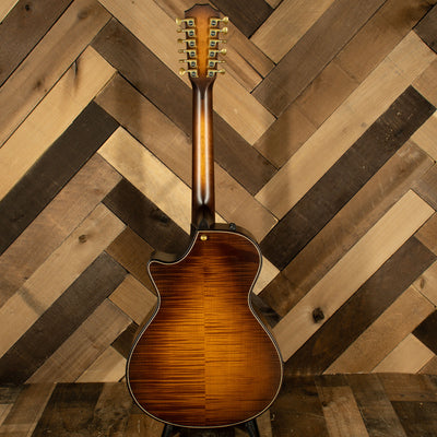 Taylor 2021 Builder's Edition 652ce Grand Concert 12 Fret, 12 String Wild Honey Burst With OHC - Used
