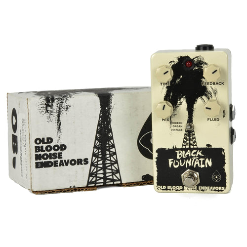 Old Blood Noise Black Fountain Oil Can Delay - Used