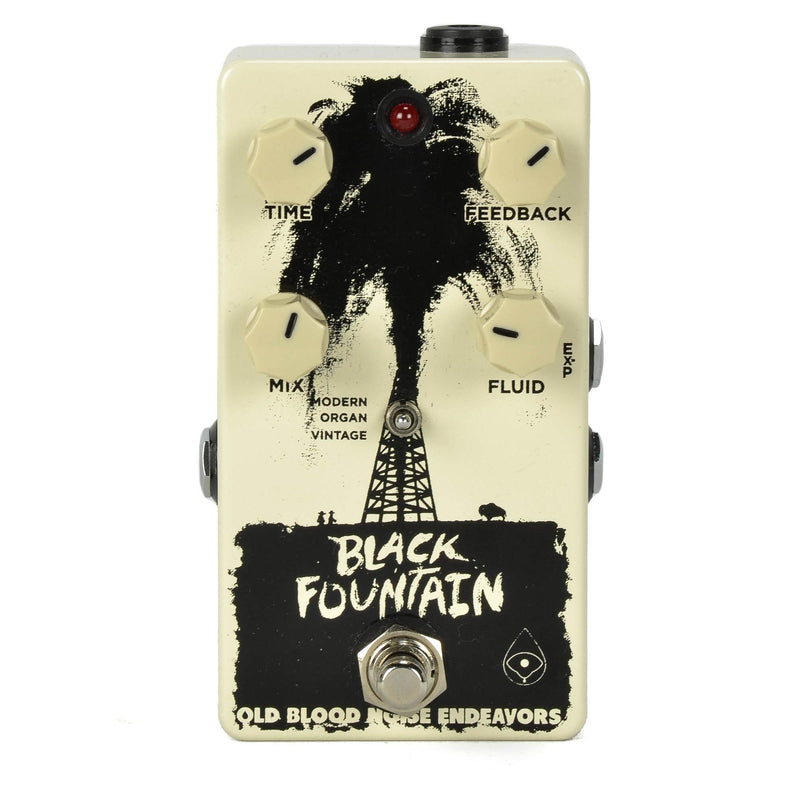 Old Blood Noise Black Fountain Oil Can Delay - Used