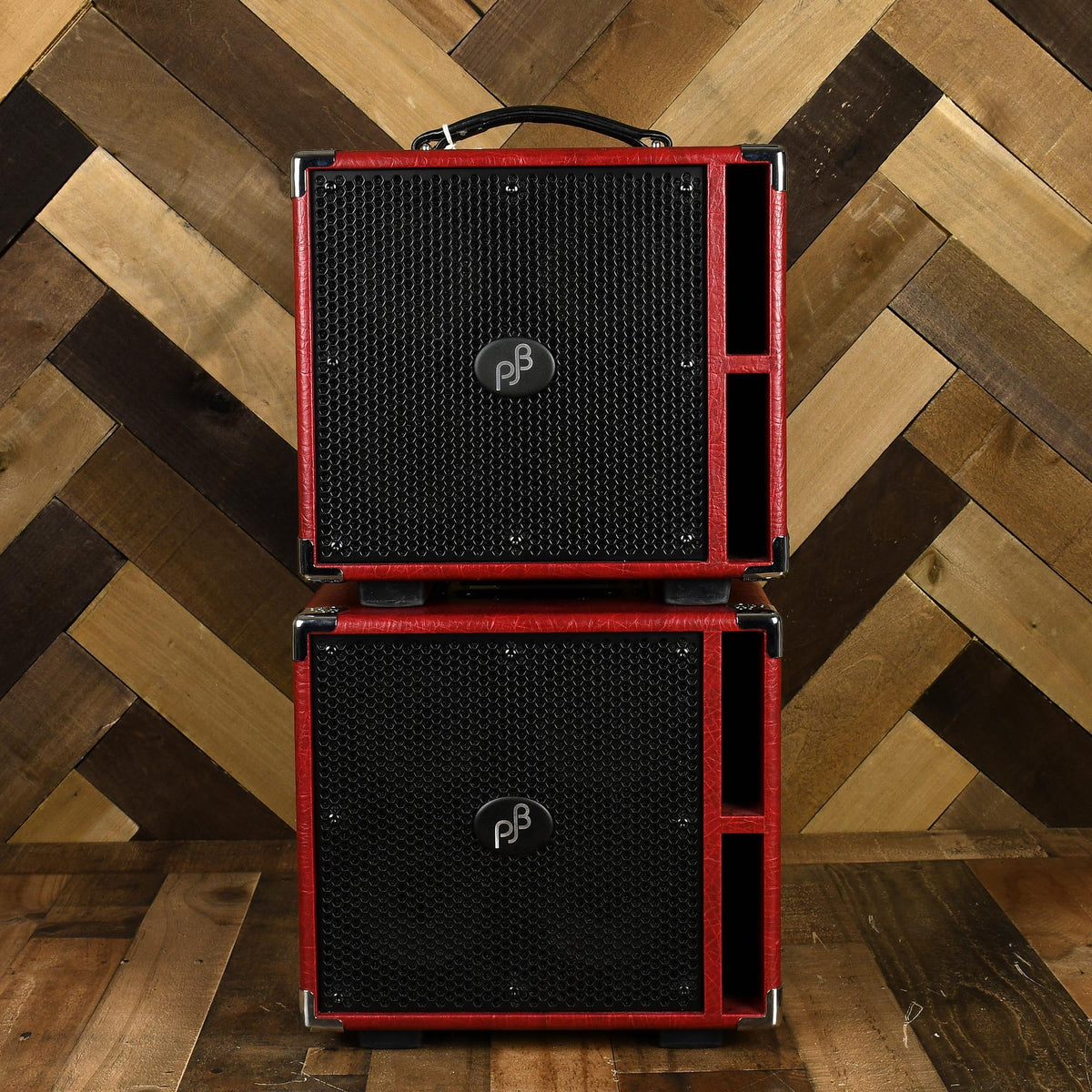Phil Jones BG400 With 4x5 Cab And Covers Red - Used