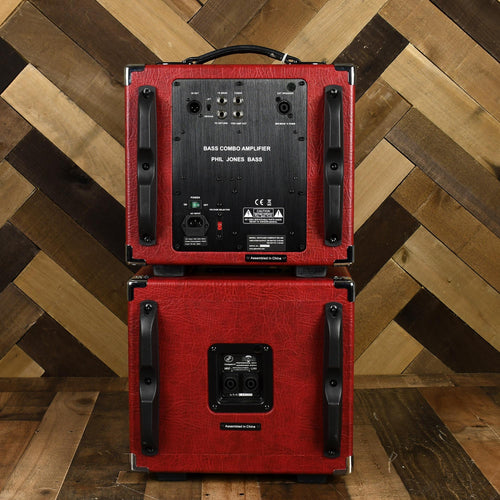 Phil Jones BG400 With 4x5 Cab And Covers Red - Used