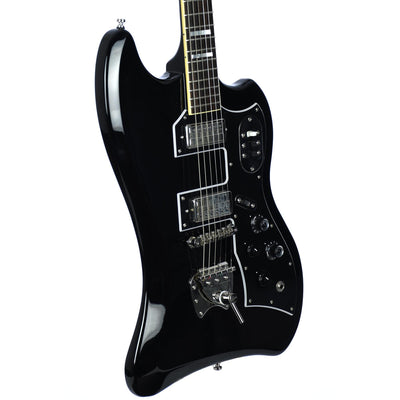 Guild S-200 T-Bird With Deluxe Gig Bag - Black - Used