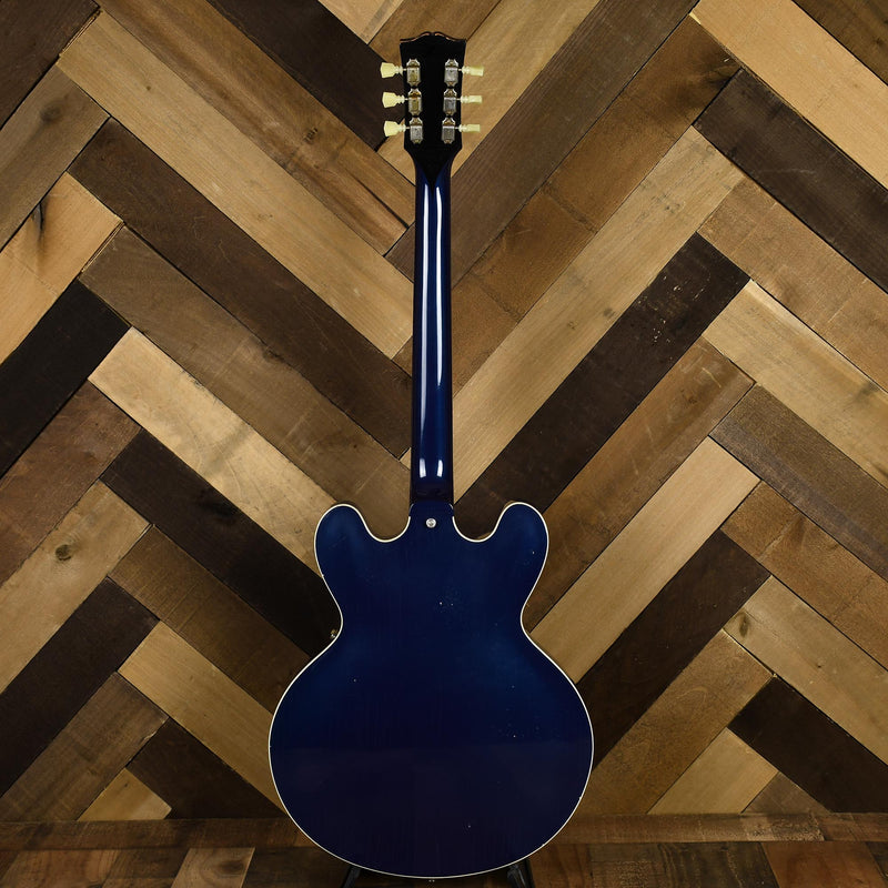Gibson Custom Made 2 Measure ES 345 Aged Candy Apple Blue - Used